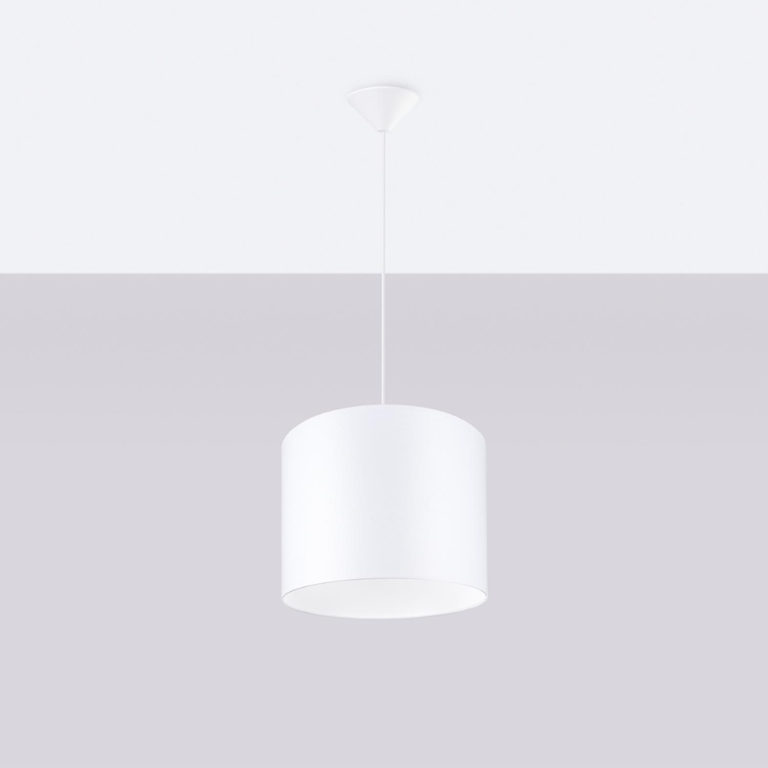 lámpara colgante NOVA 30 blanca, elegante y moderna, ideal para crear ambientes luminosos y acogedores. Perfecta para cualquier espacio, combina estilo y funcionalidad.