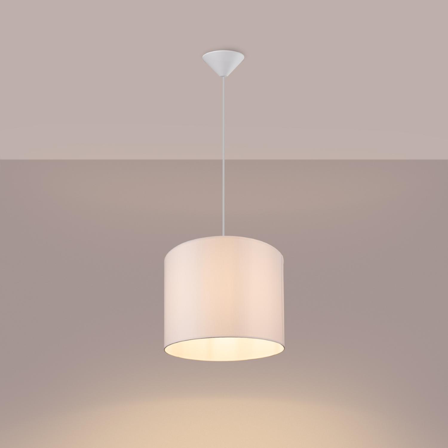 lámpara colgante NOVA 30 blanca, elegante y moderna, ideal para crear ambientes luminosos y acogedores. Perfecta para cualquier espacio, combina estilo y funcionalidad.