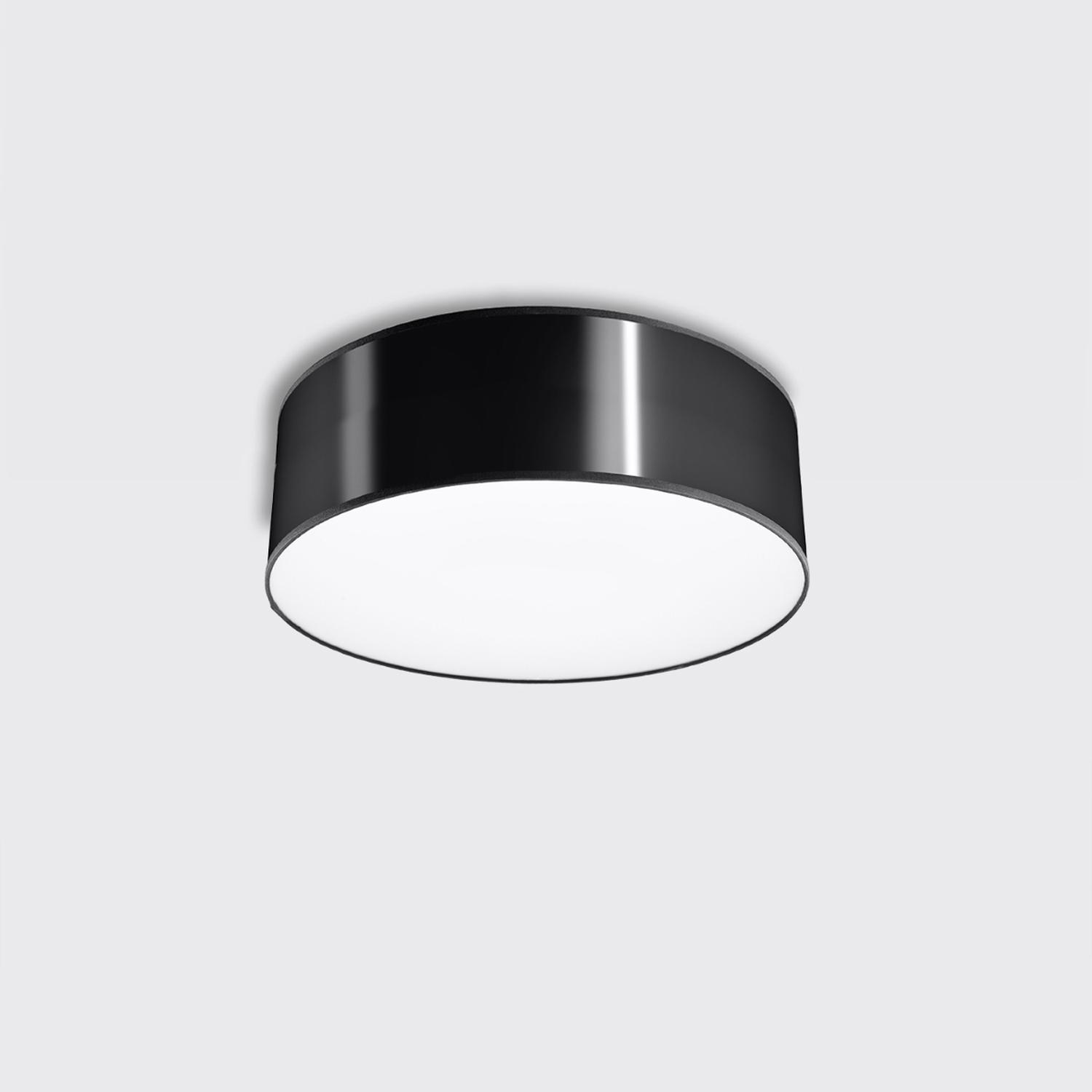 lámpara de techo ARENA negra, un diseño elegante y moderno que ilumina tu espacio con estilo. Su acabado negro aporta sofisticación, perfecta para cualquier ambiente.