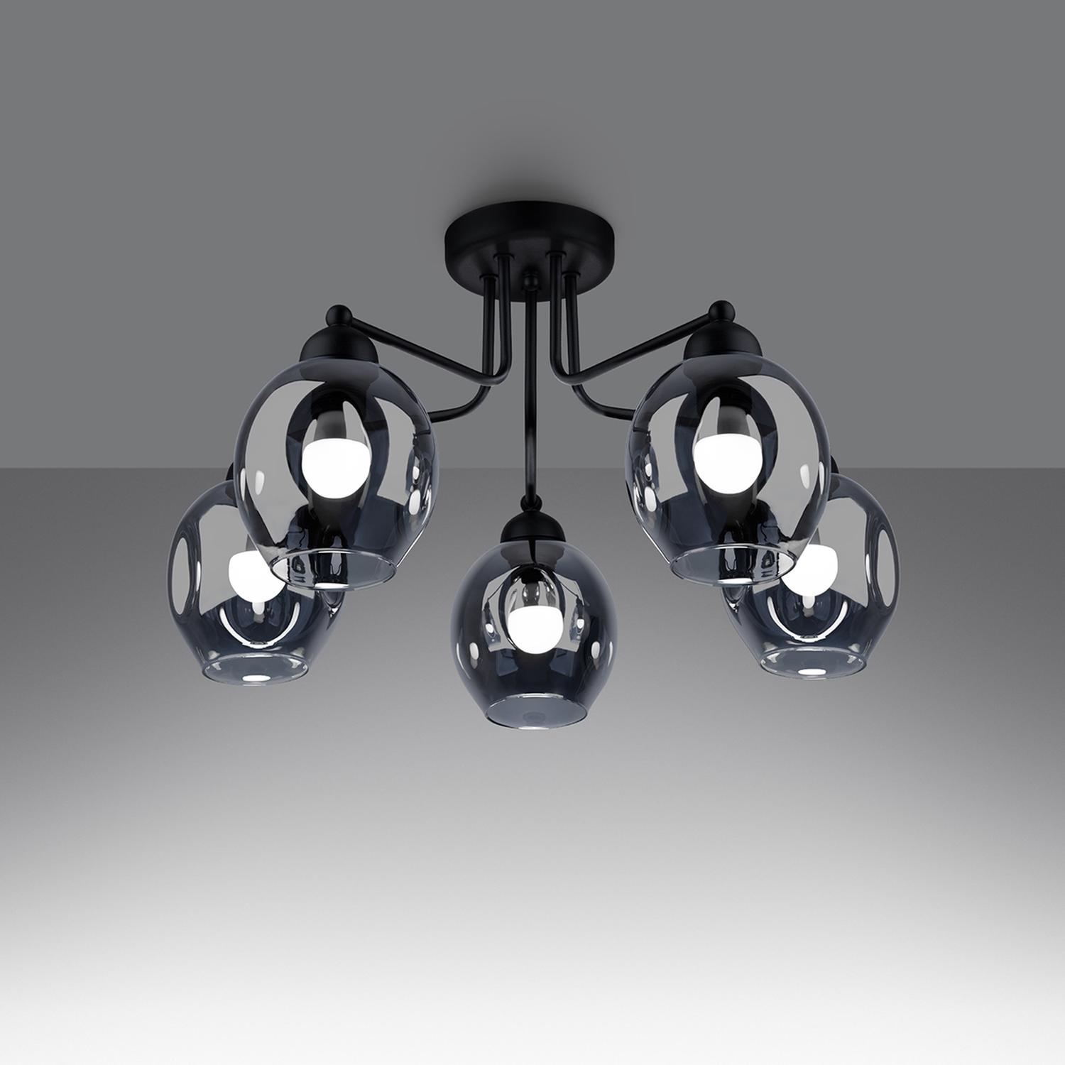 lámpara FILLAN 5 color negro: una pieza de elegancia moderna que ilumina con estilo. Su diseño minimalista se integra a cualquier espacio, realzando tu decoración de manera perfecta.