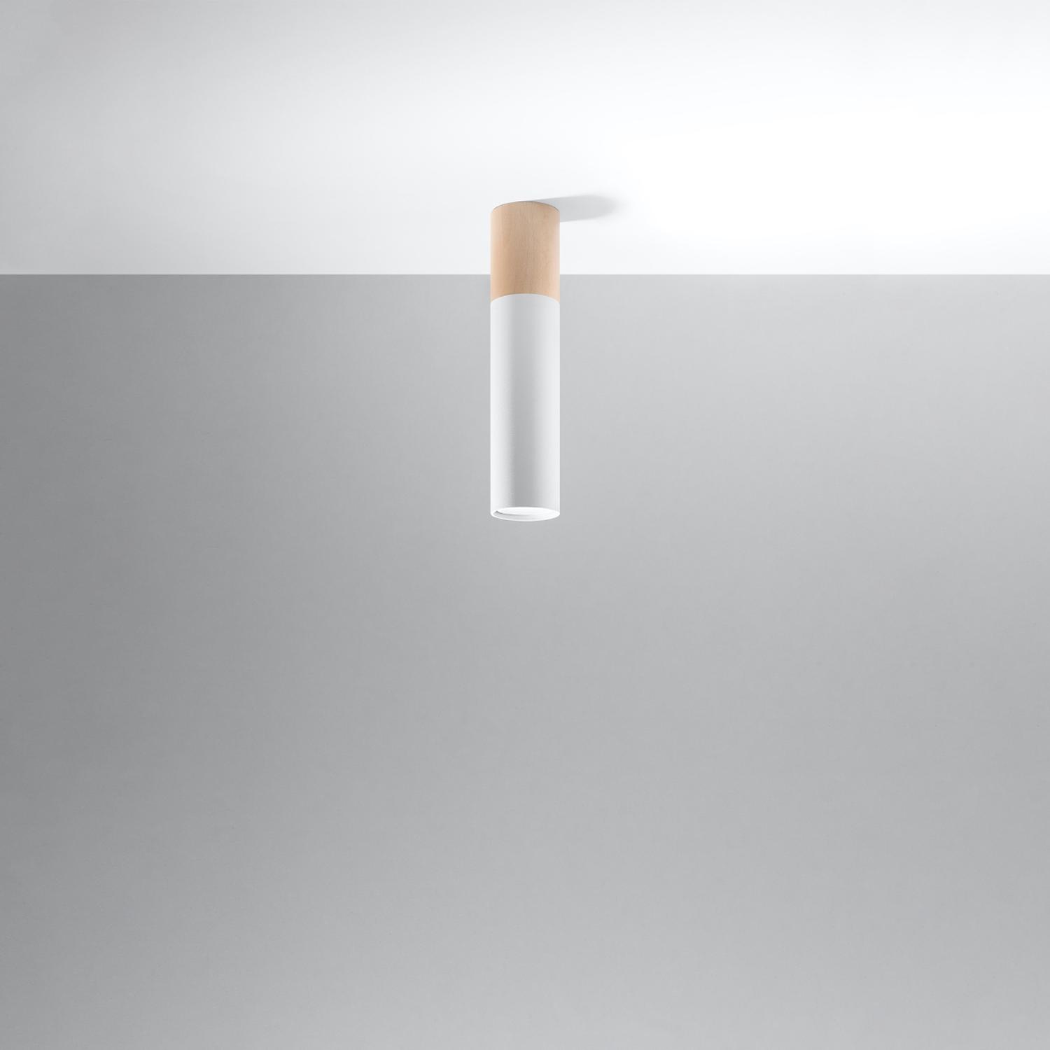 plafón PABLO en elegante blanco, ideal para iluminar y realzar tus ambientes. Su diseño moderno y minimalista se adapta a cualquier estilo, aportando un toque cálido y acogedor.