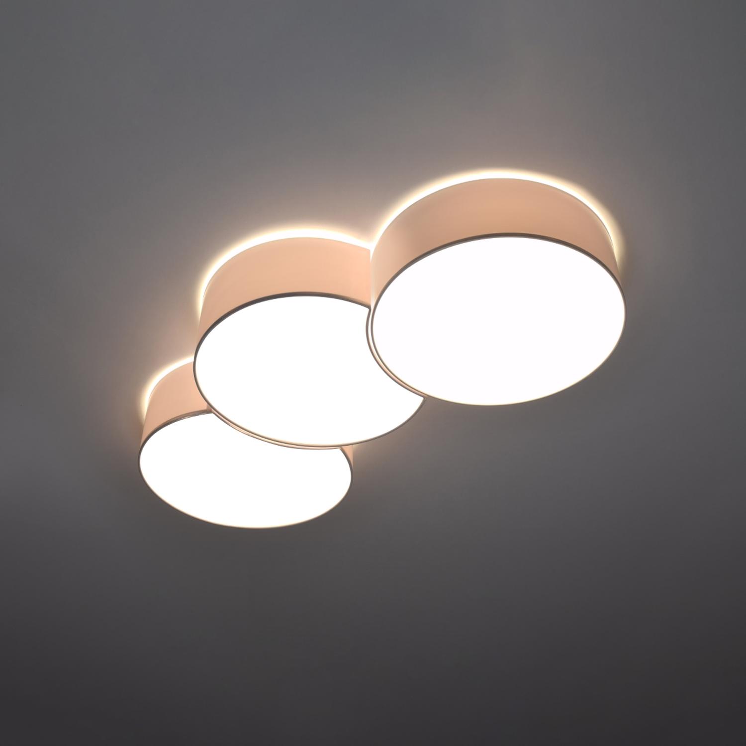 plafón CIRCLE 3A blanco: renueva tu espacio con elegancia. Su diseño moderno y minimalista se integra en cualquier entorno, proporcionando una luz cálida ideal para hogares y oficinas.