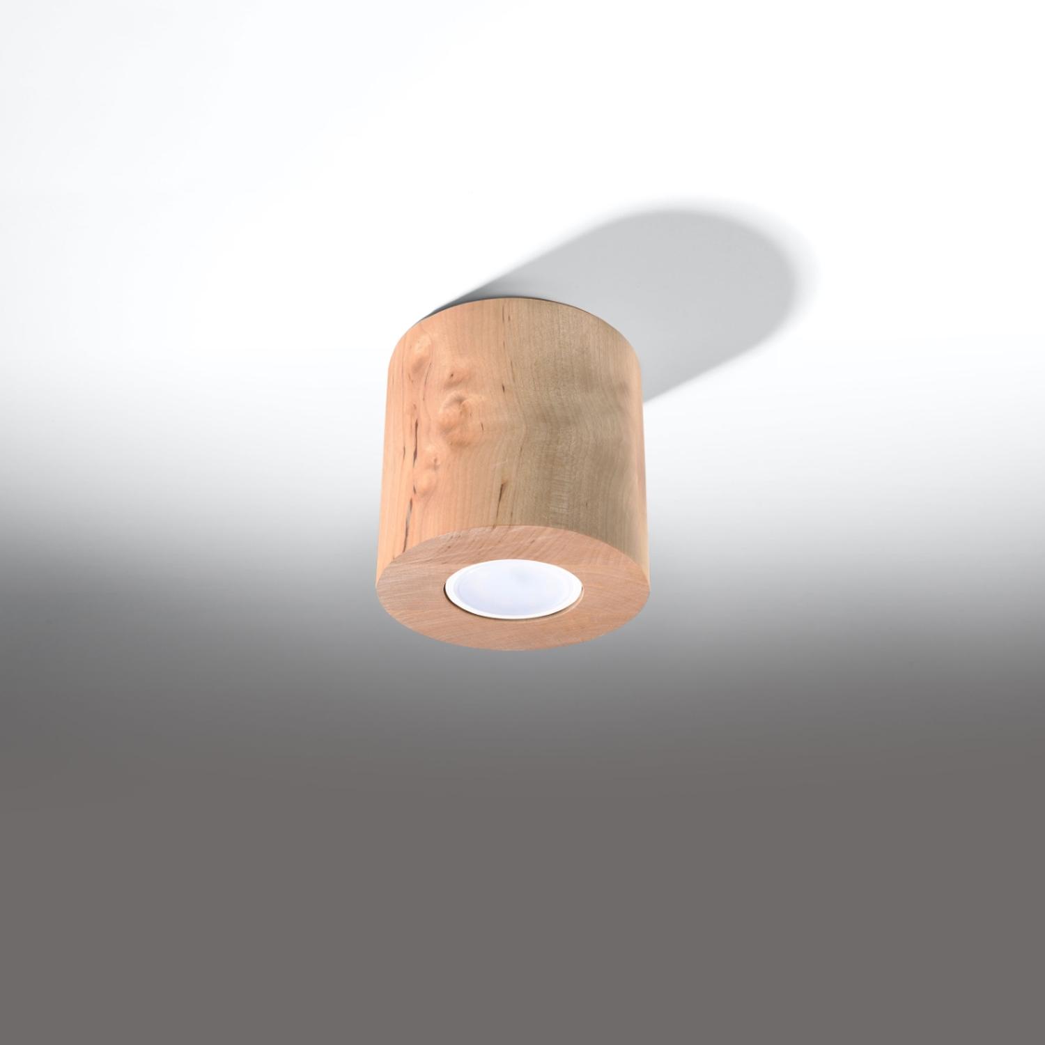 lámpara de techo ORBIS en madera natural, un diseño elegante y minimalista que ilumina cualquier espacio, aportando calidez y estilo a tu hogar. Ideal para ambientes acogedores.