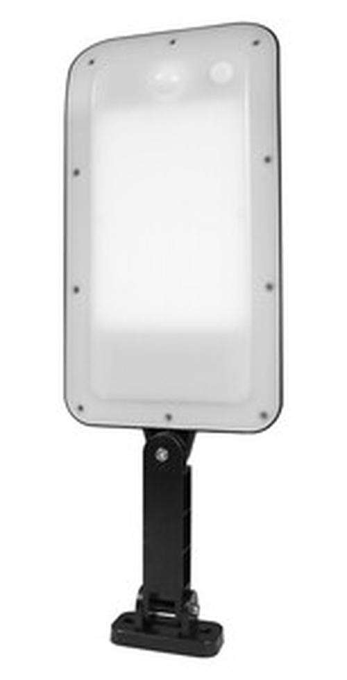 mini aplique solar LED recar.Pared.Negro