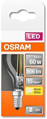  LED Retrofit CLASSIC P DIM Bombilla LED , Casquillo E14 , 4000 K , 6,50 W , Equivalente a 60W , Blanco frío