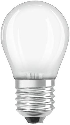  Retrofit Classic P Bombilla LED, Casquillo E27, 6500 K, 4 W, Equivalente a 40W, Luz día, 1 Unidad (Paquete de 1)