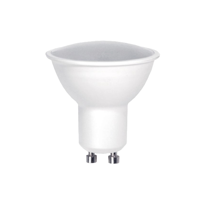 lámpara LED Dicroica GU10 7W Eco 3000K 120º 230V. Iluminación eficiente y cálida, ideal para crear ambientes acogedores y reducir el consumo energético. Perfecta para cualquier espacio.