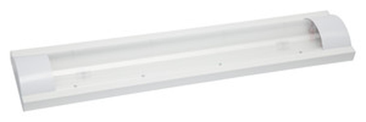  Regleta/Pantalla para 2 Tubos led T8, L=600mm, 230V IP20 (Regleta led)