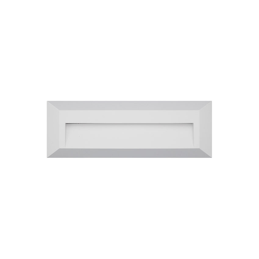  Baliza led exterior blanca 3.5W 5000k IP65