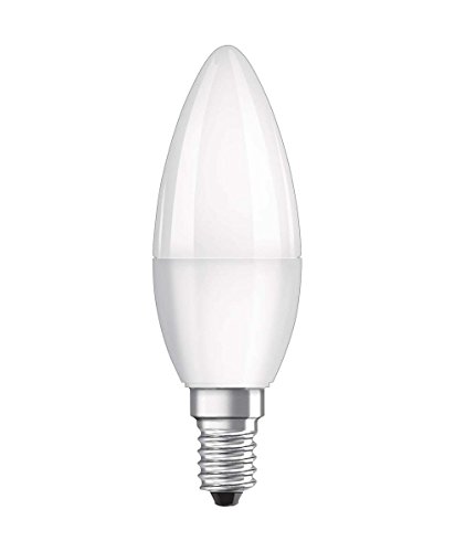 lámpara LED de Vela E14 5,7W 4000K, eficiencia energética, luz blanca neutra; ideal para ambientación en hogares y locales.